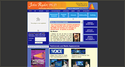 Desktop Screenshot of johnryderphd.com